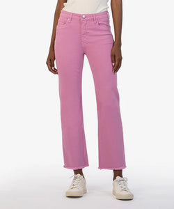 Jeans Kelsey High Rise Fab Ab Ankle Flare Rose