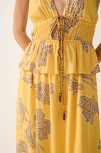 Robe Maxi Yellow Lake Dress to