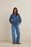 Chemise Valley Bleu Carreaux Over Size  Rhythm