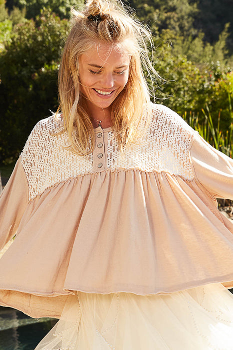 Top Boho  Ivory