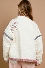 Manteau Veste Piqué Off White