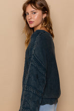 Pull Chandai Tricot Bleu Denim