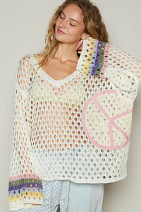 Pull en Tricot Col en V