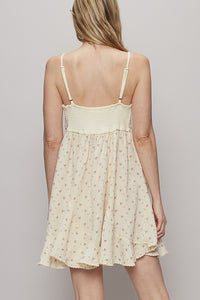 Robe Petite Fleur Crème