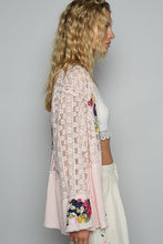 Cardigan Dentelle Broderie Romantique Pétale