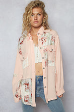 Chemise Bohème Coton Gaufré Pétale
