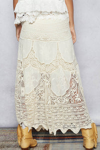 Jupe Crochet Naturel