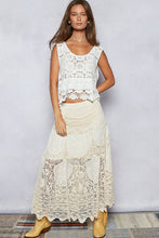 Jupe Crochet Naturel