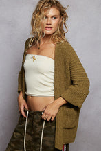 Cardigan Ample Olive
