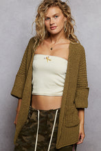Cardigan Ample Olive