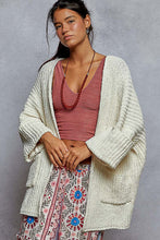 Cardigan Ample Crème