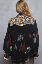 Chemise Noir Cowgirl