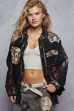 Chemise Noir Cowgirl