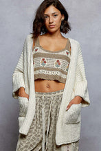 Cardigan Ample Crème