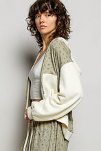 Veste Maille Imprimé Sauge