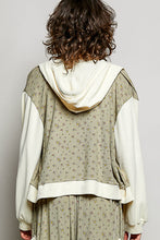 Veste Maille Imprimé Sauge