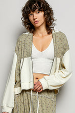 Veste Maille Imprimé Sauge