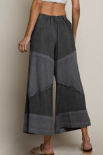 Pantalon Maille Noir Ample