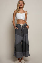 Pantalon Maille Noir Ample