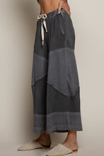 Pantalon Maille Noir Ample