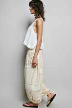 Pantalon Jogging  Crème