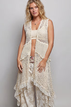 Gilet sans manches en crochet