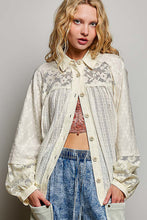 Chemise en Dentelle Crème