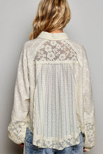 Chemise en Dentelle Crème