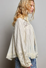 Chemise en Dentelle Crème