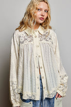 Chemise en Dentelle Crème