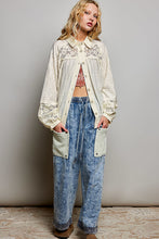 Chemise en Dentelle Crème
