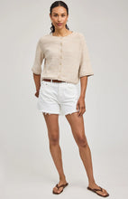 Cardigan Genevieve Crème Gentle Fawn