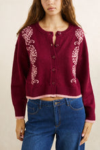 Cardigan Sandy Plum