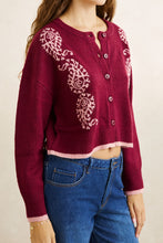 Cardigan Sandy Plum
