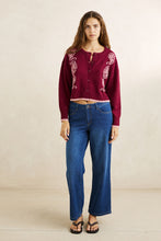 Cardigan Sandy Plum