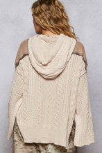Chandail Hoodie Bohémienne Crème
