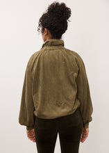 Jacket Bomber Olive Suède FDJ