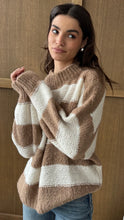 Chandail Pull Maisie Blanc Casée de CHARLI