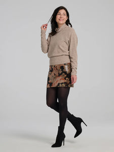 Chandail Plume Taupe Kollontai