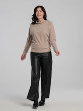Chandail Plume Taupe Kollontai