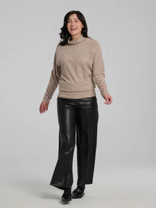 Chandail Plume Taupe Kollontai