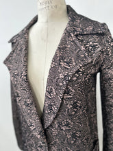 Veste Rosana Noir Dentelle Kollontai Designer Québecois