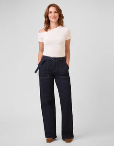 JEAN JAMBE LARGE LILY / AMSTERDAM YOGA JEANS