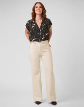 LILY WIDE LEG JEANS / MARBELLA CRÈME YOGA JEANS