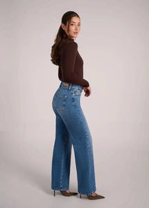 LILY WIDE LEG JEANS / JERSEY YOGA JEANS