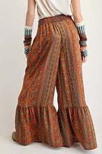 Pantalon Jambe Large à Volants Chiki