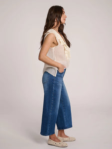 JEAN JAMBE Large BLeu Diddley de YOGA JEANS