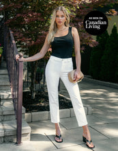 JEAN JAMBE DROITE CHLOÉ LOTUS BLANC / YOGA JEANS