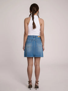 Jupe Court Jeans De Yoga Jeans