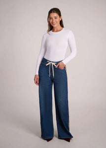 LILY WIDE LEG JEANS / CARINA YOGA JEANS